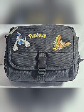 Vintage Nintendo Game Boy Pokemon Lugia Ho-Oh Gold Silver Carry Case Fanny Pack